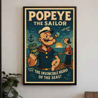 Popeye 1929 Art Poster POP-22