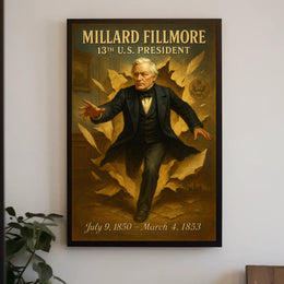 Millard Fillmore 13th U.S. President Poster