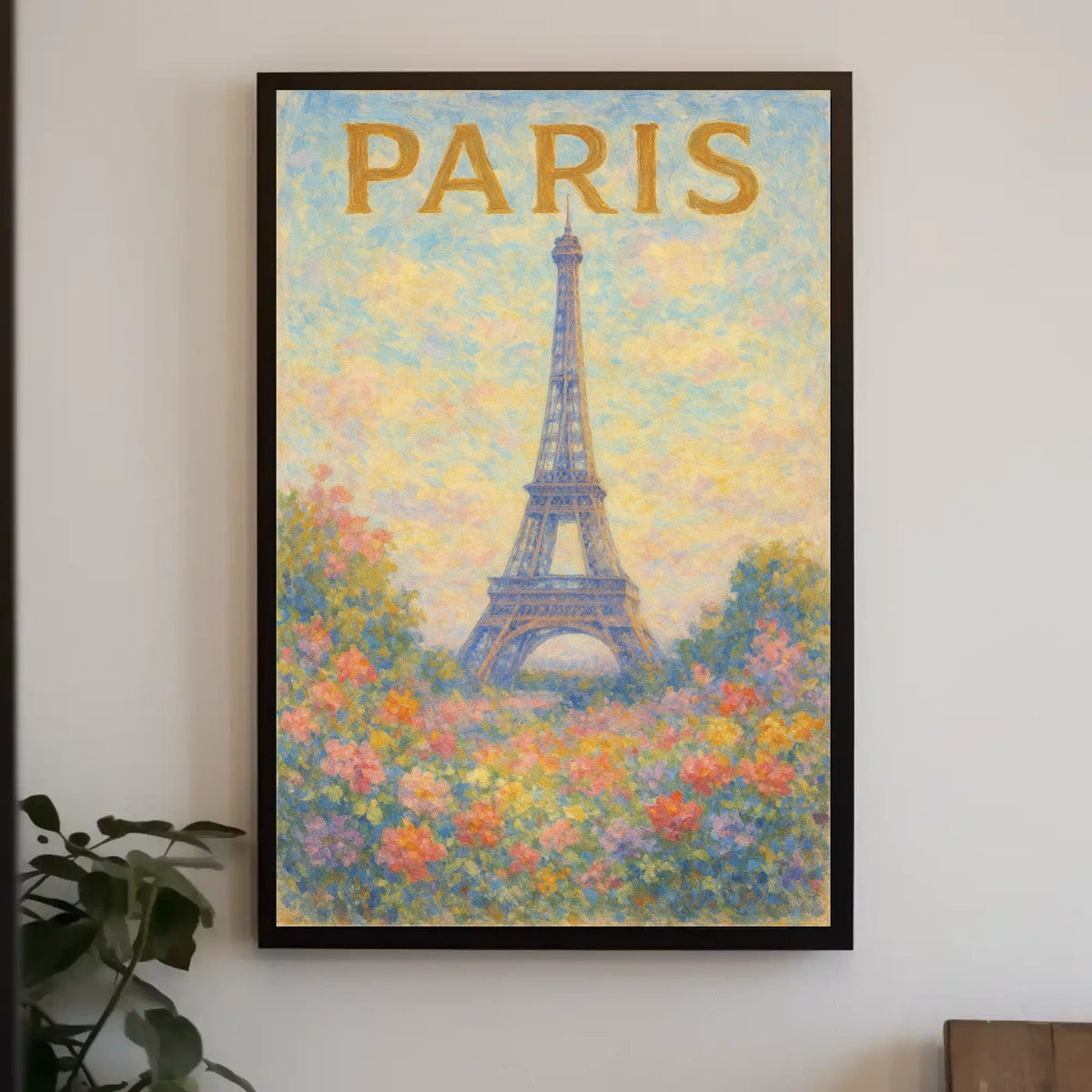 Paris in Bloom Poster