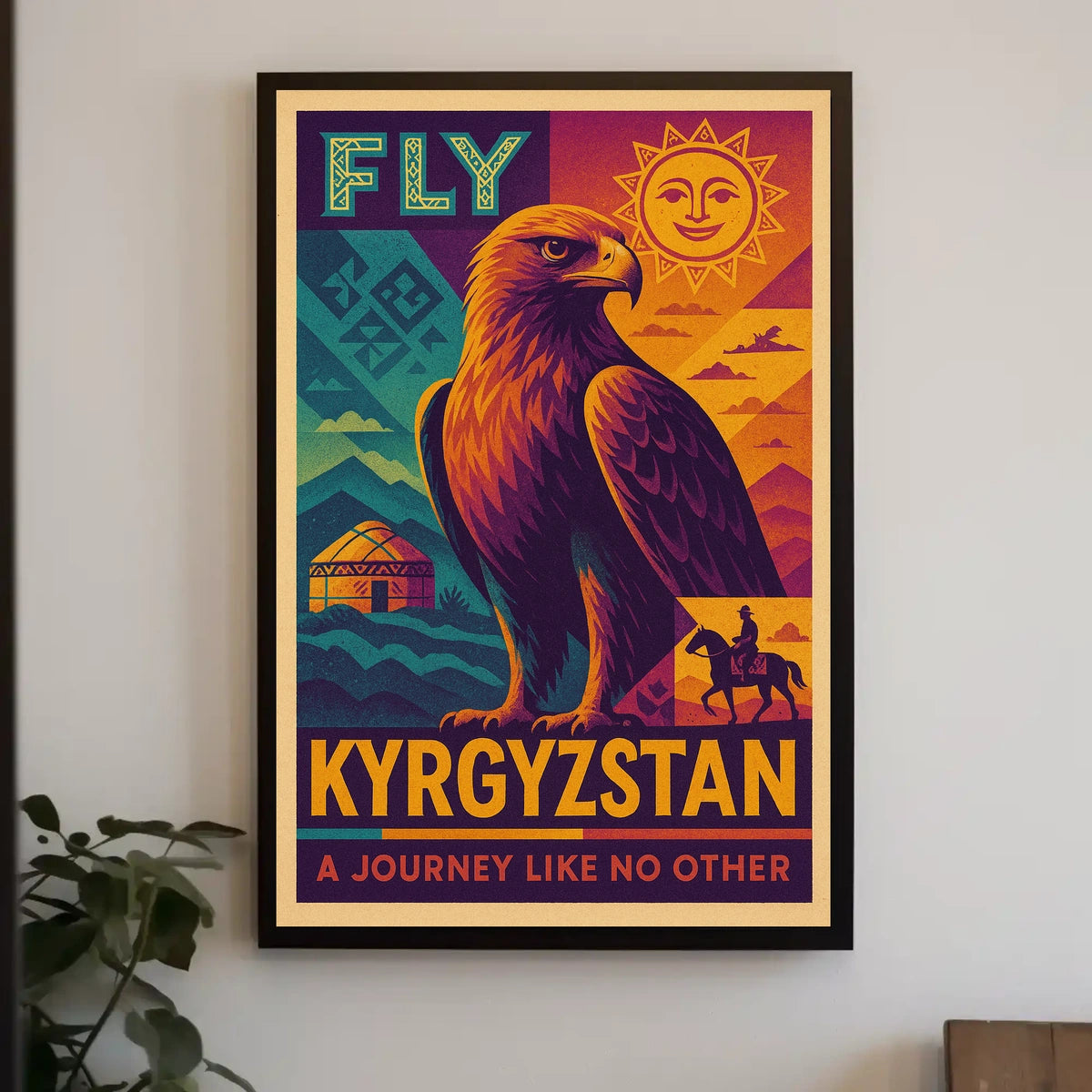Fly Kyrgyzstan A Journey Like No Other Poster