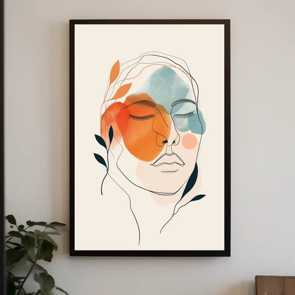 Vintage Parisian Street Scene Art Poster