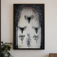 Entomology and Botanical Vintage Artistic Poster PosterGoat