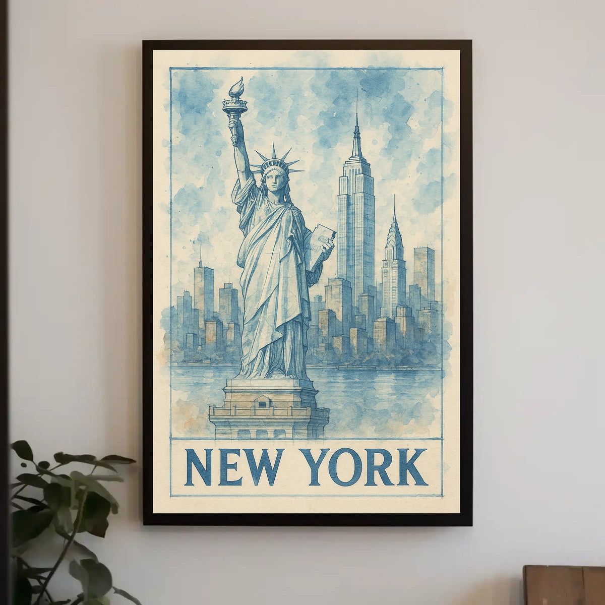 New York Skyline Poster