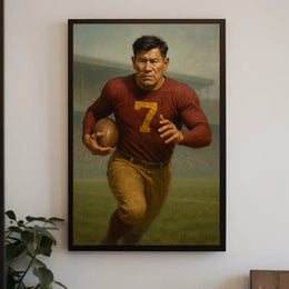 The Legendary Athlete Poster
