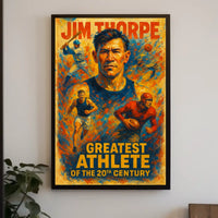 Celebrating a Legendary Athlete Poster