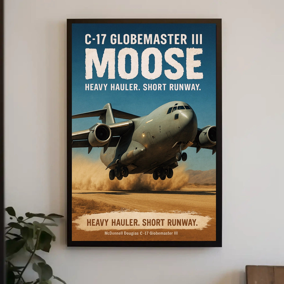 C-17 Globemaster III Heavy Hauler Poster
