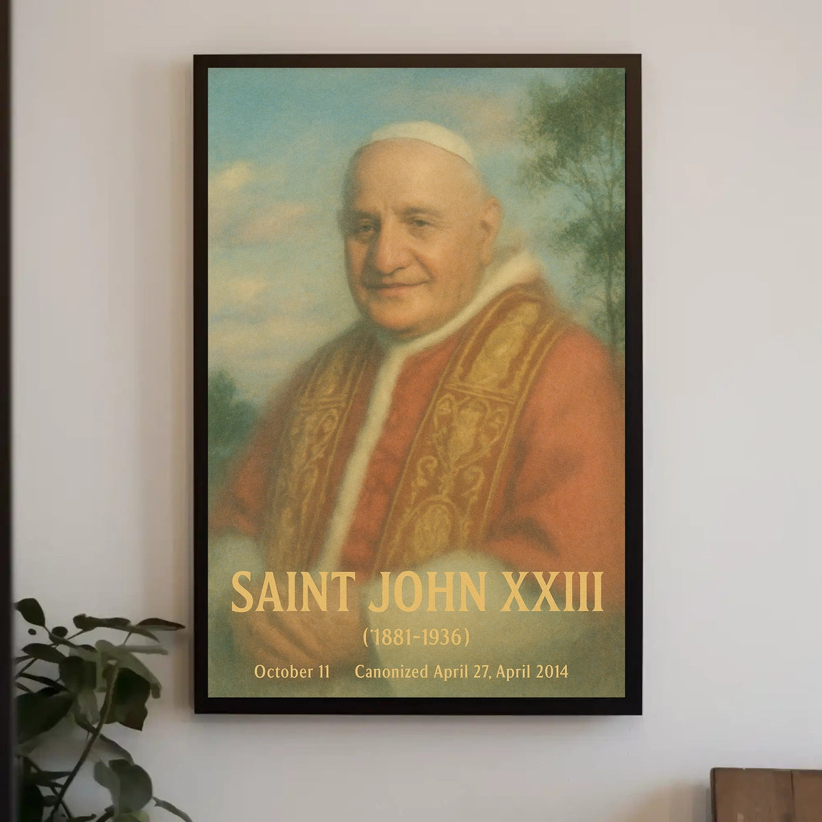 Saint John Xxiii Poster