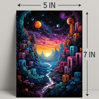 Cosmic Dreamscape Poster PosterGoat