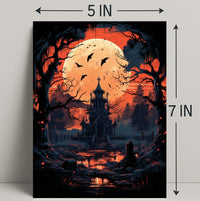 Haunted Mansion Under The Blood Moon Poster