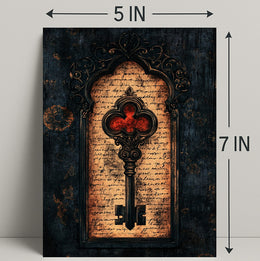 The Ornate Key Poster