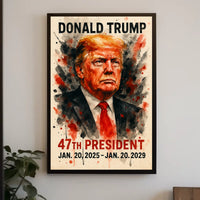 Donald Trump The Bold Visionary Poster