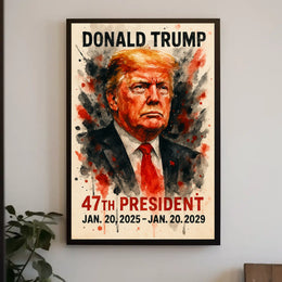 Donald Trump The Bold Visionary Poster