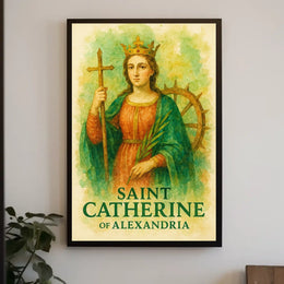 Saint Catherine of Alexandria Poster