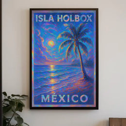Isla Holbox Mexico Poster