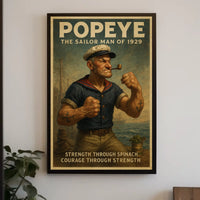 Popeye 1929 Art Poster POP-192