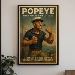 Popeye 1929 Art Poster POP-192
