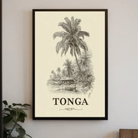 Tropical Paradise Tonga Poster