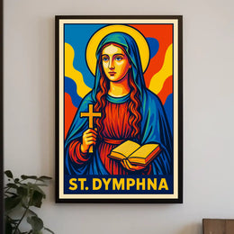 St. Dymphna Poster