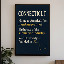 Discover Connecticut Poster