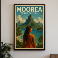 Moorea French Polynesia Poster