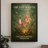 Orchid Mantis Grace in Motion Poster