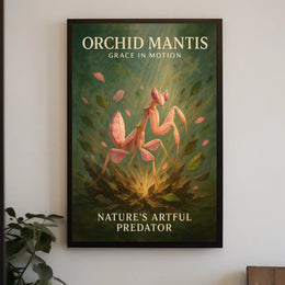 Orchid Mantis Grace in Motion Poster