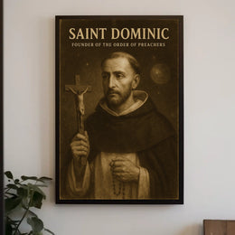 Saint Dominic Founder Of The Order Of Poster