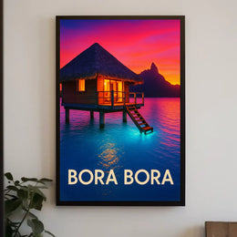 Bora Bora Paradise Poster