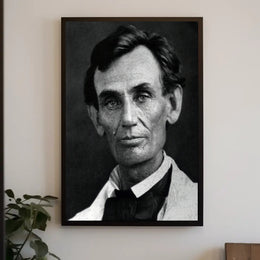 Abraham Lincoln Seated Formal Pose Poster Print PosterGoat