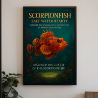 Scorpionfish Salt Water Beauty Poster