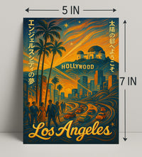 Los Angeles Dreamscape Poster PosterGoat