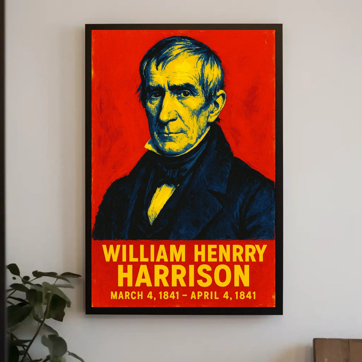 William Henry Harrison Poster