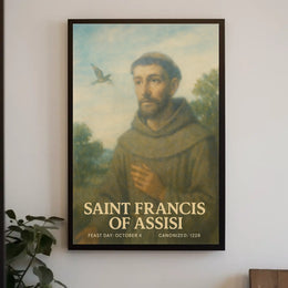 Saint Francis Of Assisi Poster