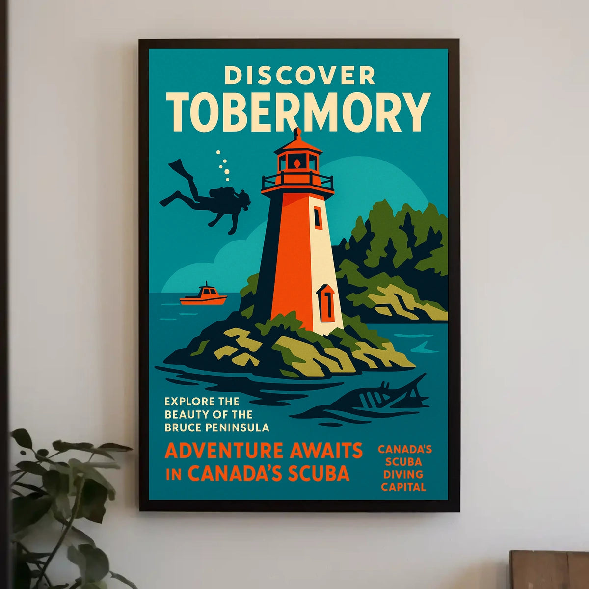 Discover Tobermory Poster