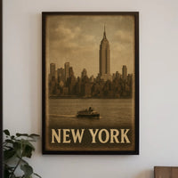 New York City Skyline Poster