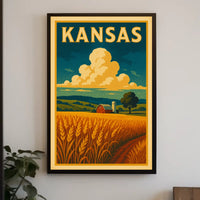 Kansas Countryside Poster