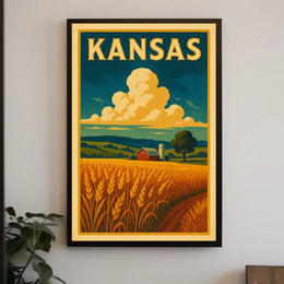 Kansas Countryside Poster