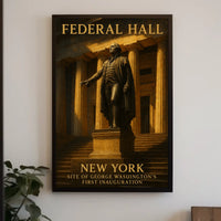 George Washington First President Poster
