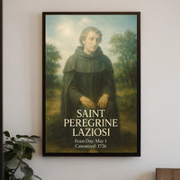 Saint Peregrine Laziosi Poster
