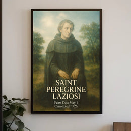 Saint Peregrine Laziosi Poster