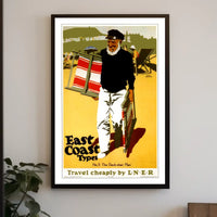 East Coast Types The Deck-Chair Man Poster