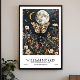 William Morris Celestial Nature Vintage Artistic Poster