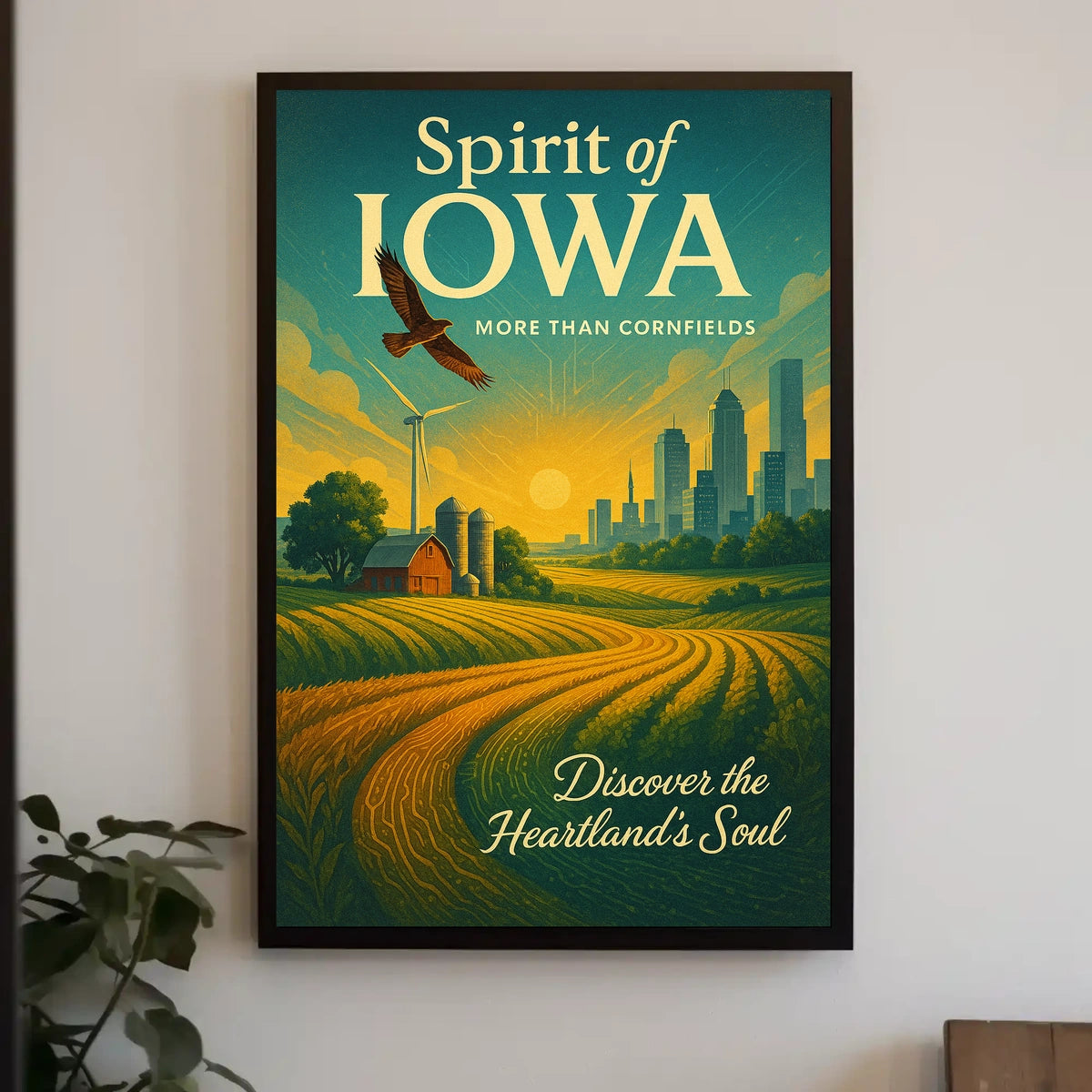 Spirit of Iowa Poster