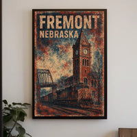 Fremont, Nebraska Poster