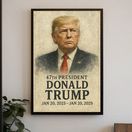 Donald Trump Visionary Expressionism Collector Poster