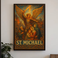 St. Michael Protector And Warrior Poster