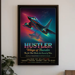 Hustler Wings Of Thunder Poster