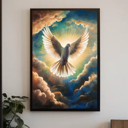Ascending Dove Poster