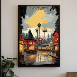 Heide Park Resort Germany Poster