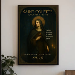 Saint Colette A Journey of Faith Poster